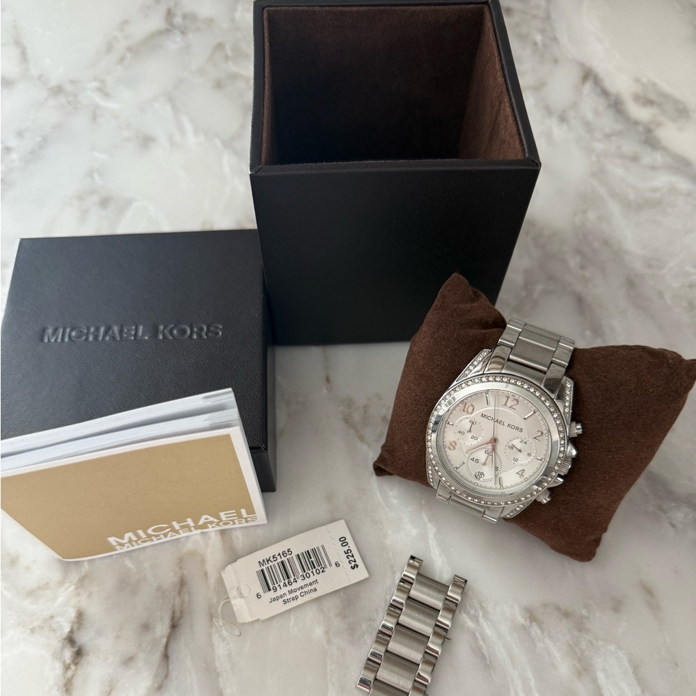 Michael Kors silver watch